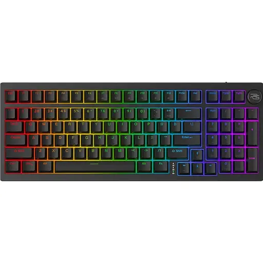 Клавіатура Proove Gaming Slicker Wireless Keyboard Black (EN + UA) (WKSL00022401) - фото 1