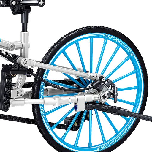 Конструктор велосипед  ZHEGAO MOUNTAIN BIKE спортивний  гірський 247 деталей - фото 6