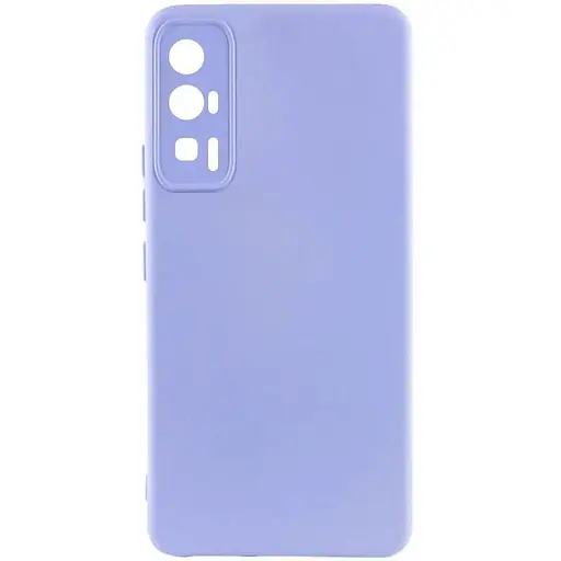 Чохол Lakshmi Silicone Cover Full Camera (A) для Xiaomi Poco F5 Pro Бузковий / Dasheen