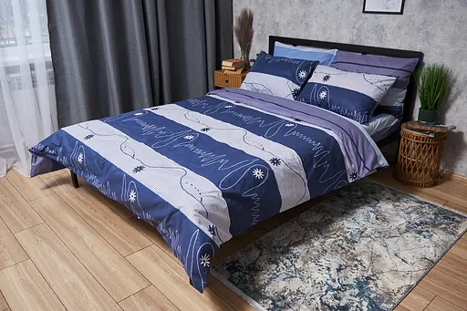 Пододеяльник Moon&Star Бязь Gold Люкс Cardio Двуспальный 175x210 см - фото 1