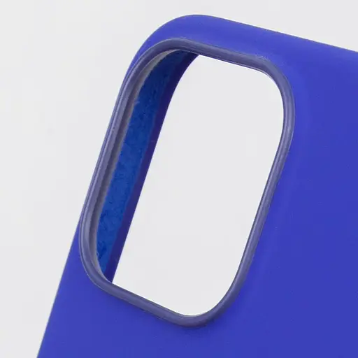 Чехол Epik Silicone case AAA с Magsafe и анимационной кнопкой для Apple iPhone 16 Pro Max 6.9 Ultramarine - фото 7