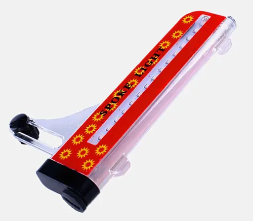 Велосипедная разноцветная светодиодная подсветка колес велосипеда Spoke light 16 LED 32 вело узора - фото 6