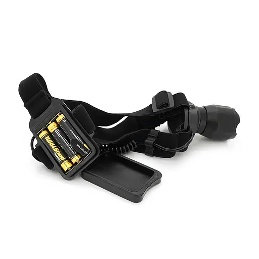 Ліхтар налобний CAT FOCUSING CT4200, 220LM, 3 режими, корпус метал, живлення від 3*ААА, Box - фото 3