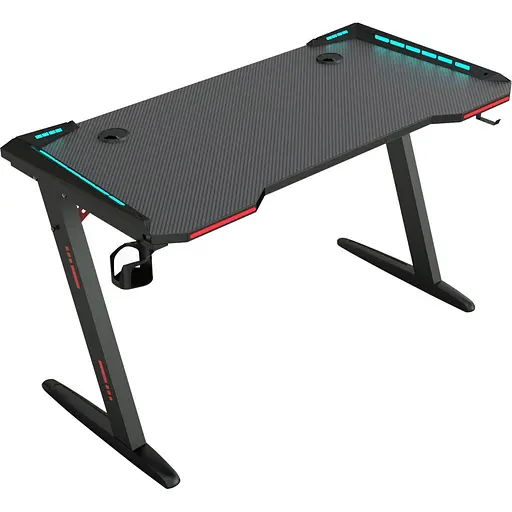 Комп'ютерний ігровий стіл GT Racer T-1226 Black [125819]