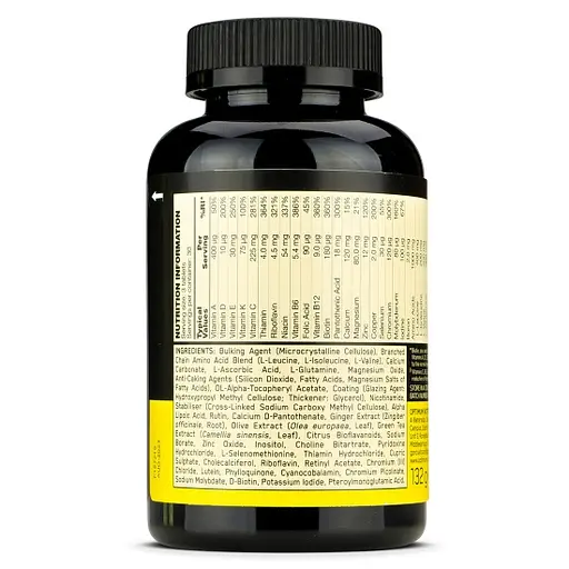 Вітаміни та мінерали Optimum Nutrition Opti-Men (EU), 90 таблеток Покращує пам'ять та когнітивні функції - фото 2