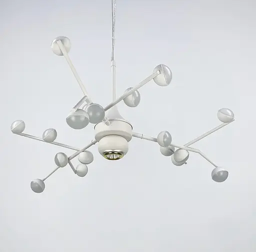 Светильник-молекула в белом цвете со встроенными светодиодами Line.F Количество ламп 18 - фото 1