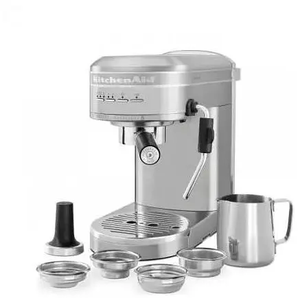 Рожковая кофеварка эспрессо KitchenAid 5KES6503ESX - фото 4