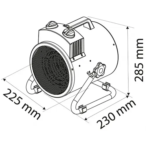Теплова гармата Neo Tools 2 кВт (90-067) - фото 5