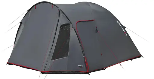 Намет High Peak Tessin 4 Dark Grey/Red (10222) - фото 2