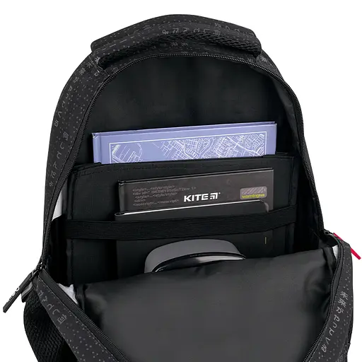 Рюкзак GoPack Education 175M-8 Anime boy Чорно-червоний (GO26-175M-8) - фото 14