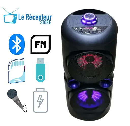 Акустическая колонка CH-V4201 MP3 Bluetooth Speaker 10Вт - фото 2