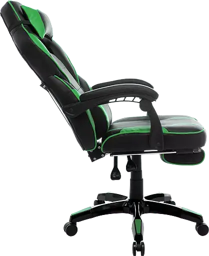 Геймерское кресло GT Racer черное с зеленым (X-2749-1 Black/Green) - фото 5