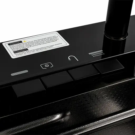 Кухонна мийка 75x45М PVD чорна Platinum Handmade Водоспад, Чорний - фото 7