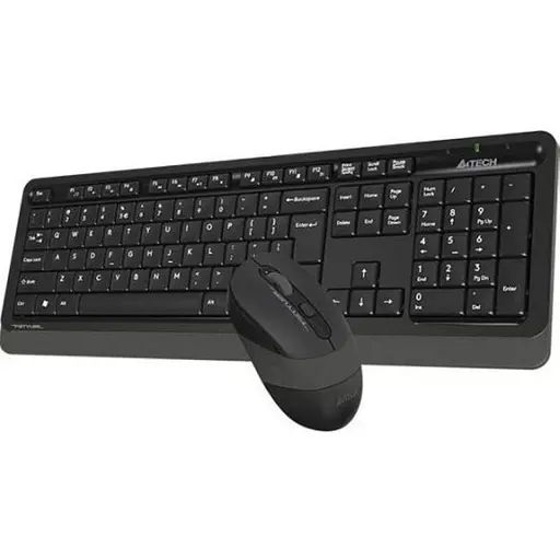 Комплект клавиатура + мышь A4Tech Fstyler FG1010 Black/Grey - фото 4