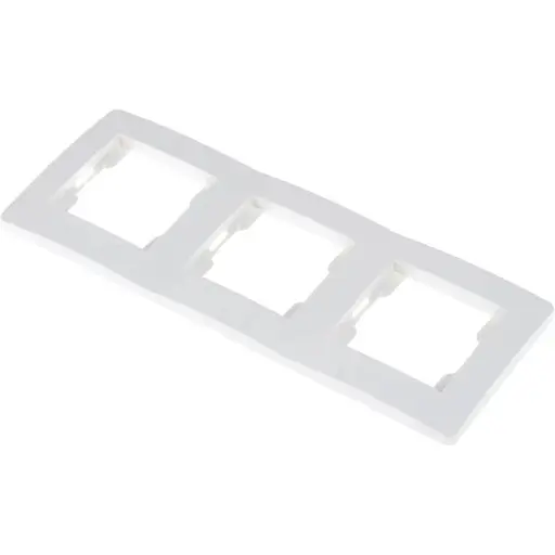 Рамка Brille для розетки ZB-3F wh - фото 2