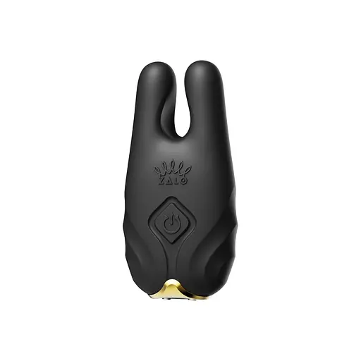 Вібратор для грудей Zalo Nave Obsidian 6.3 см чорний - фото 9