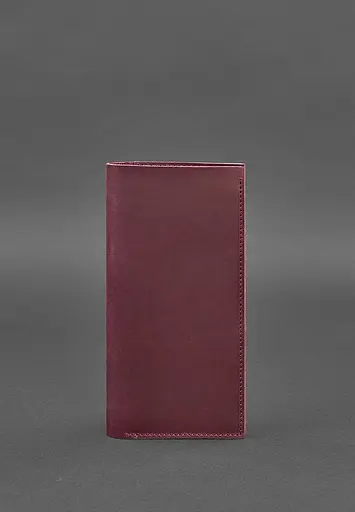 Кожаный тревел-кейс 3.1 бордовый Crazy Horse - фото 2