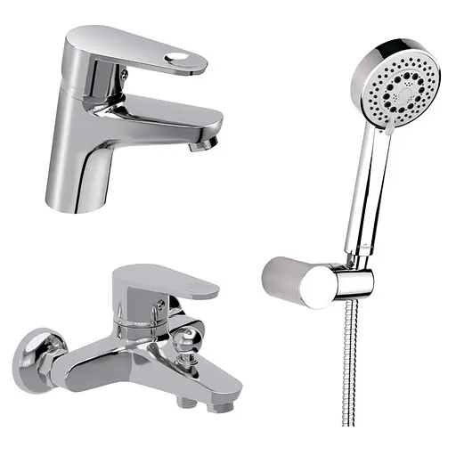 Набір змішувачів для ванни Cersanit 3в1 B245 000021651 - фото 1