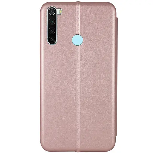 Шкіряний чохол-книжка Classy для Xiaomi Redmi Note 8T Rose Gold - фото 2