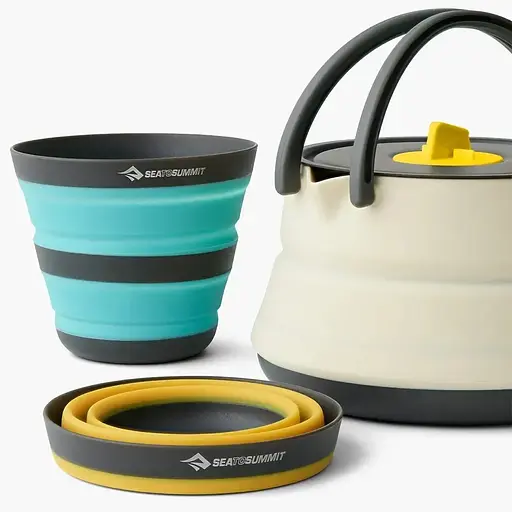 Набор посуды Sea To Summit Frontier UL Collapsible Kettle Cook Set w/Sack (1033-STS ACK025031-122104) - фото 12
