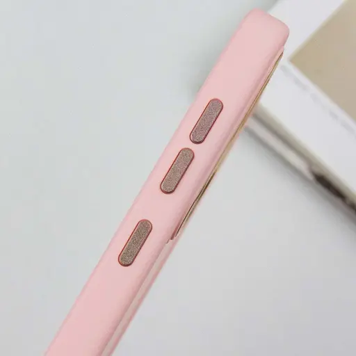 TPU чехол Epik Bonbon Metal Style для Samsung Galaxy S24 / S25 Розовый / Светло-розовый - фото 5