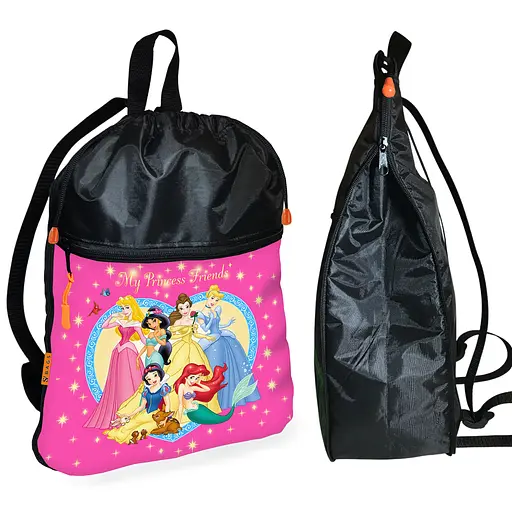 Шкільний рюкзак дитячий Принцеси Діснея + Сумка для взуття спортивної форми рюкзак-мішок для дівчинки (01807) - фото 2