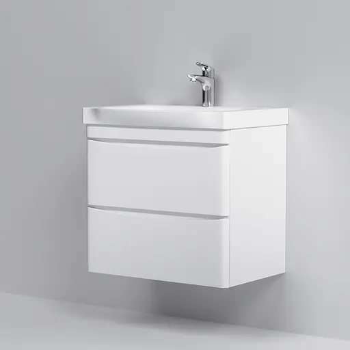 Тумба подвесная AM.PM Like 65 см с умывальником (M80-FHX0652-WC0652-38) - фото 4