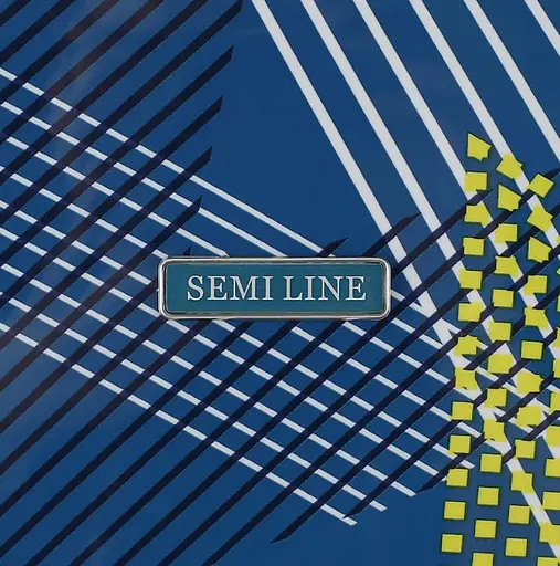 Чемодан Semi Line 28" (L) Blue Pattern (T5652-3) (DAS302328) - фото 7