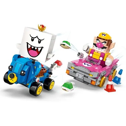 Конструктор LEGO Super Mario Mario Kart  Wario та King Boo 512 деталей (72038) - фото 9