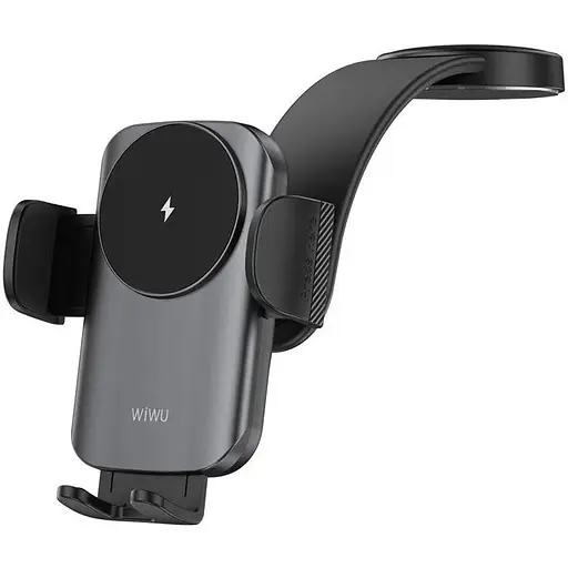 Холдер Wiwu CH-322 Universal Automatic Wireless car charger Чорний - фото 1