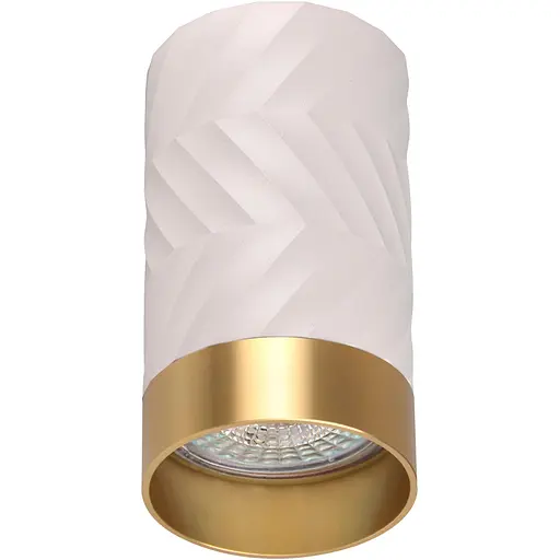 Точковий світильник Polux Goldlux Arras 323583 Arras GU10 1x10W IP20 WH - фото 1