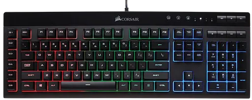 Клавиатура Corsair K55 Gaming RGB Black (CH-9206015) - фото 1