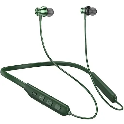 Бездротові навушники Hoco ES64 Bluetooth 5.3, 200 mAh, 2/30h темно-зелені