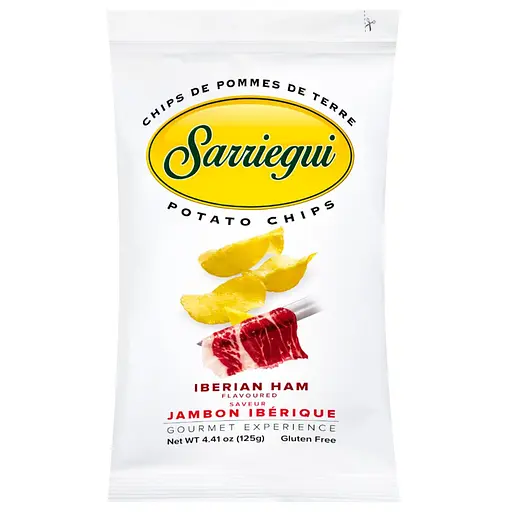 Чипси картопляні Sarriegui хамон Іберіко 125 г