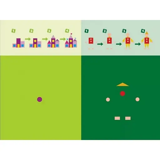 Навчальна книга "Навчалочка: Збери картинку з наклейок. Рівень 4" АРТ 19604U укр - фото 3