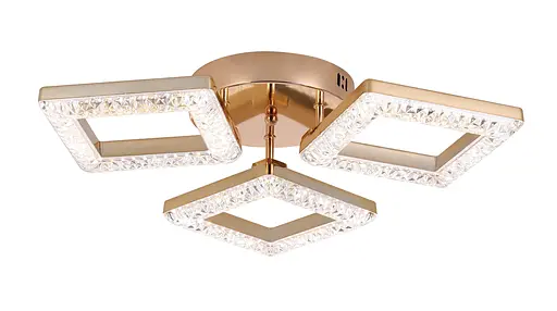 Припотолочная люстра G 2726/3 GD 80W