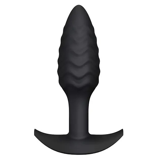Анальна пробка Dorcel Wavy Plug 10.6 см (чорний)