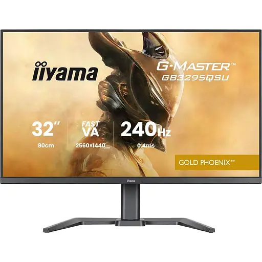 Монитор Iiyama 31.5" GB3295QSU-B1 QHD VA 240Hz (GB3295QSU-B1) - фото 1