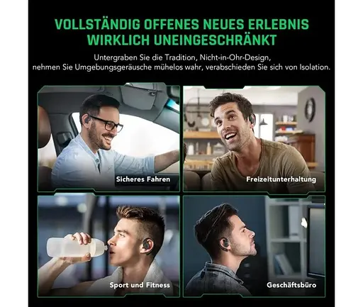 Навушники бездротові Black Shark T17 Open Bluetooth 5.3 Earphones (BHR8844CN) чорні - фото 7