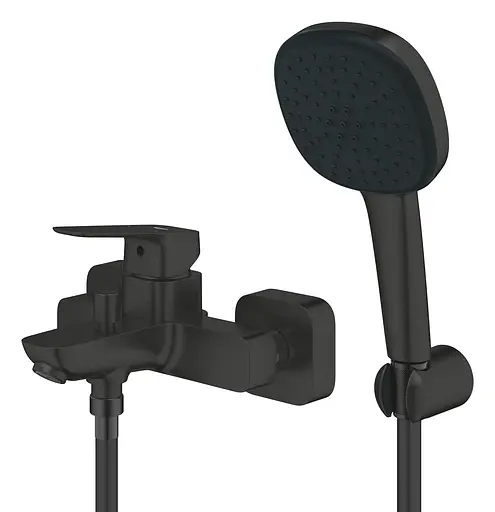 Смеситель для ванны Grohe Cubeo 1018142430 Черный матовый - фото 2