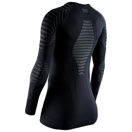 Термофутболка X-Bionic Invent 4.0 Shirt Round Neck Long Sleeve Women M Чорний (1068-IN-YT06W19W M B036) - фото 2