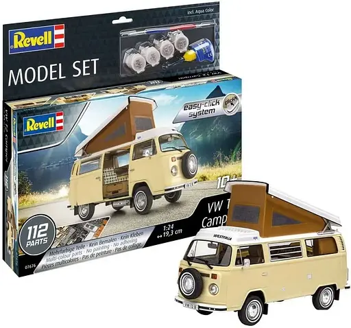 Конструктор Revell мікроавтобус VW T2 Camper бежевий 67676