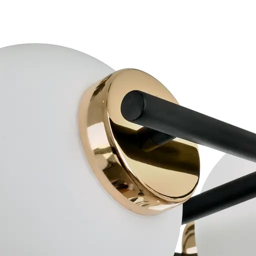 Люстра Brille молекула стельова в зал E27 60W BK (BL-924C/8) - фото 3