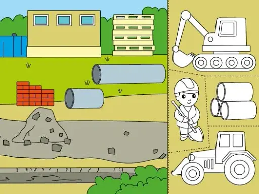 Розфарбовуємо, вирізаємо, клеїмо. Хто будує дім? - фото 3