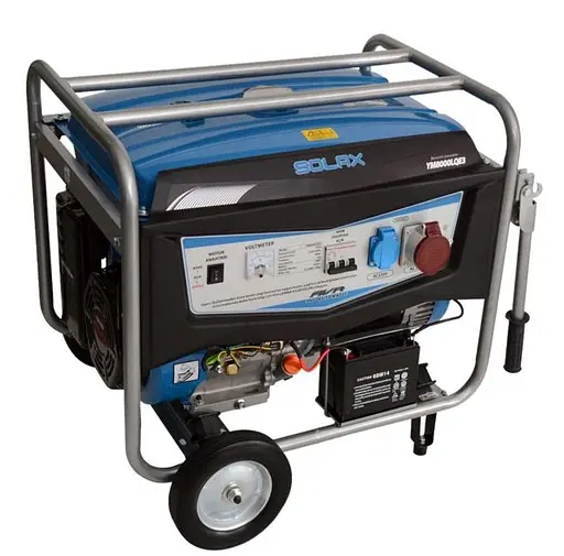 Бензиновий генератор Solax 6.5/7.0 кВт, трифазний, електрозапуск (YM8000LQE3) - фото 1