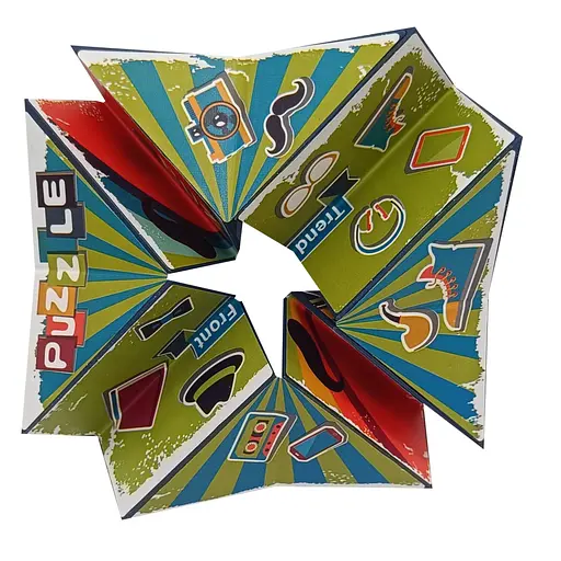 Детская головоломка "Куб" 8885-1, 8 геометрических фигур - фото 2