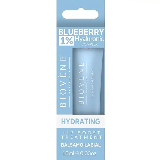 Бальзам для губ Biovene зволожуючий з гіалуроновою кислотою та чорницею 10 мл