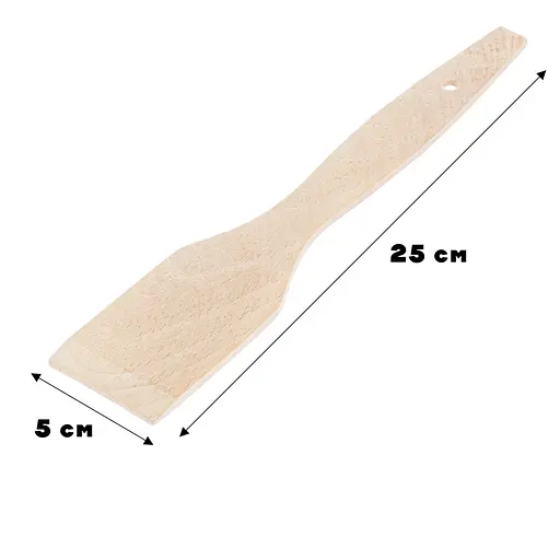 Кухонна лопатка дерев'яна 25 см, Woodly 86772 - фото 2