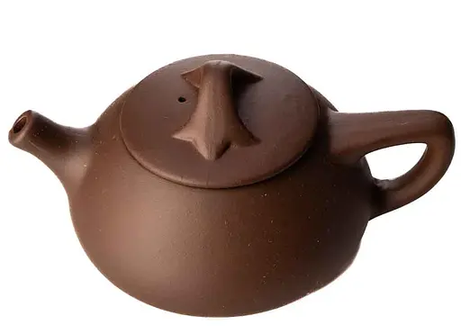 Иссинский чайник Трехрогий из печи, 190 мл - Рыжий - фото 7