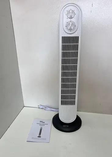 Підлоговий вентилятор від мережі Zepline ZP-138 Вітродуйка 500Вт 3 режими Таймер 60хв Білий/Чорний - фото 6